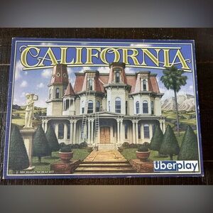 California Board Game Mansion House Uber Play Complete Excellent Condition